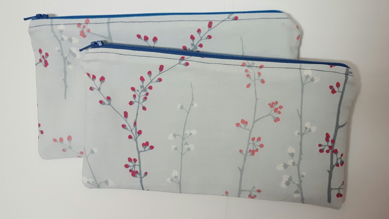 Winter zipper pouches